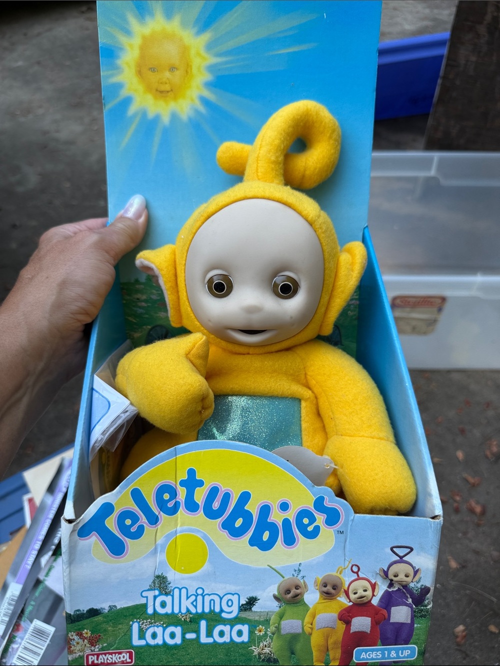 Laa-Laa Talking Plush Doll - Yellow